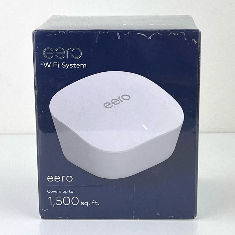 EERO Single Unit 1500 Sq Ft Wi-Fi Network Router System Model J010111 New
